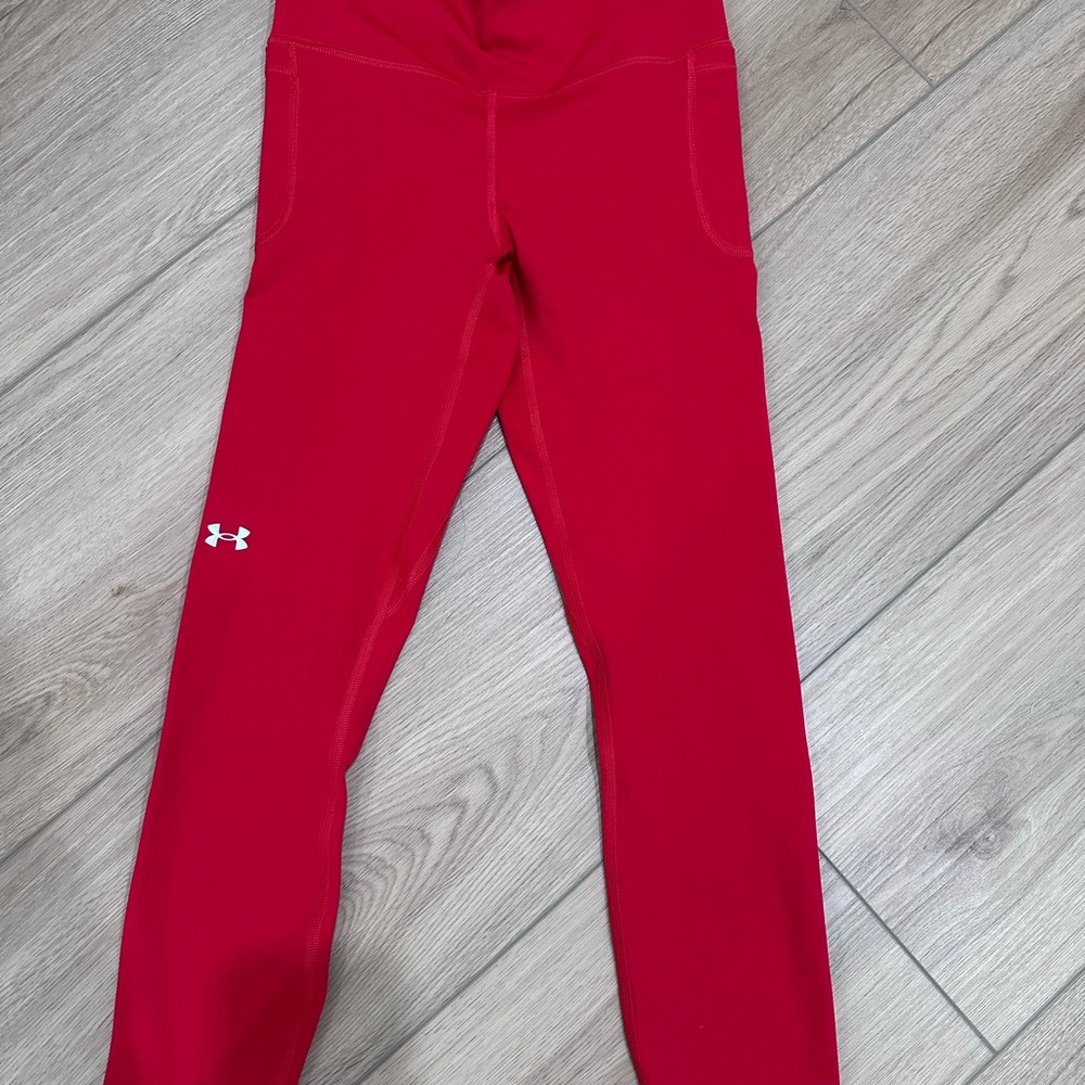 Red Under Armour Leggings